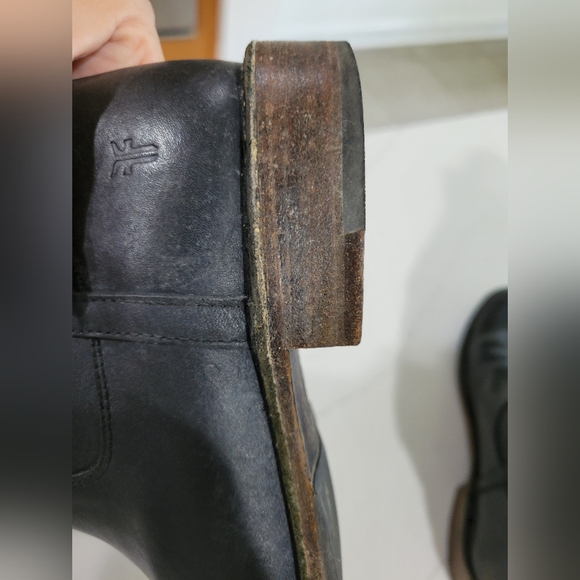 Frye Shirley riding plate boot, Black - Picture 6 of 15